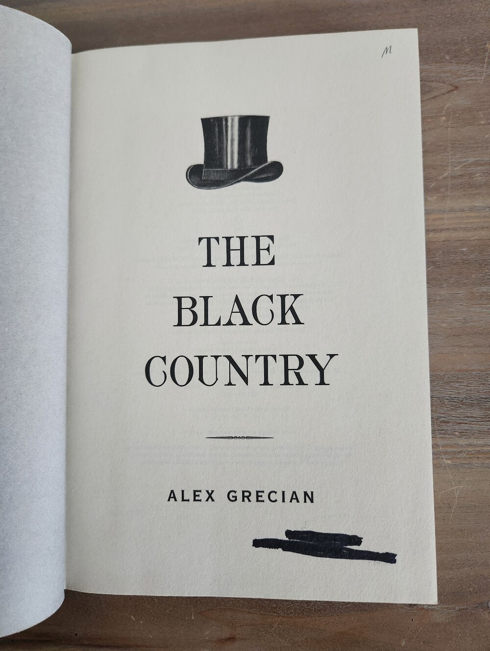 The Black Country Alex Grecian SIGNED 1st Edition 1st Printing Hardcover - Picture 5 of 13